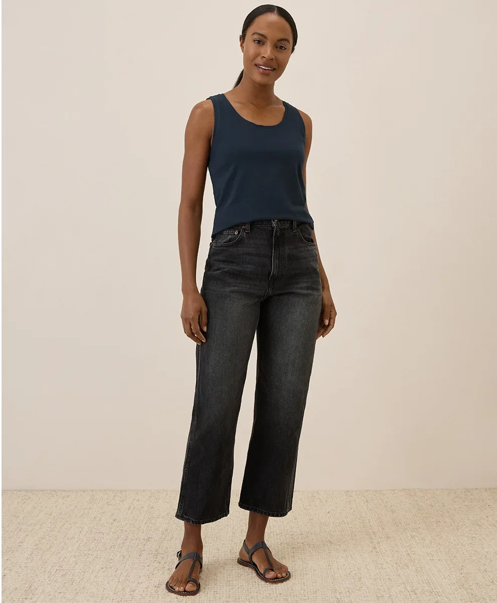 clearance luxe stretch jersey tank