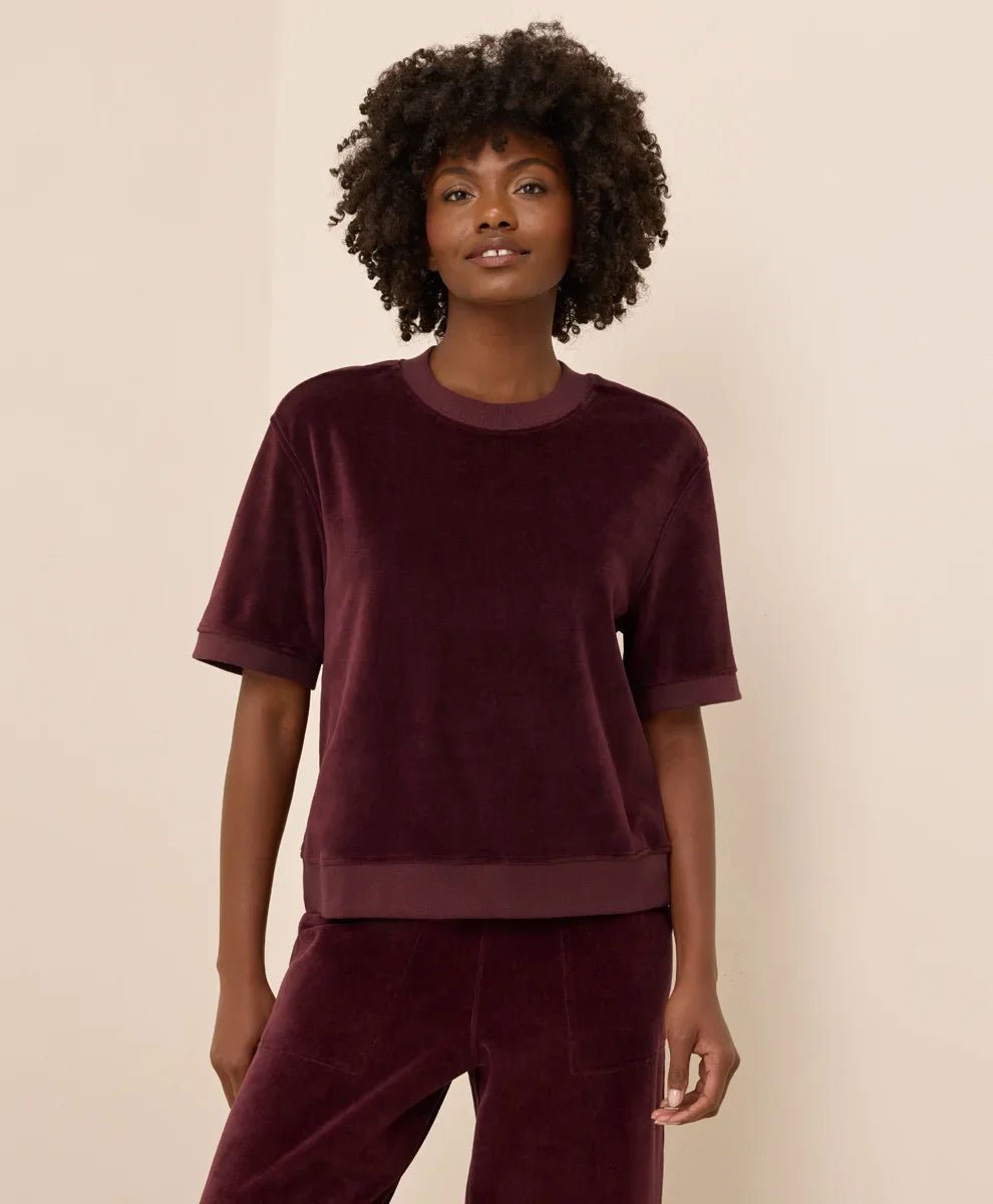 clearance pure velour sweatshirt tee