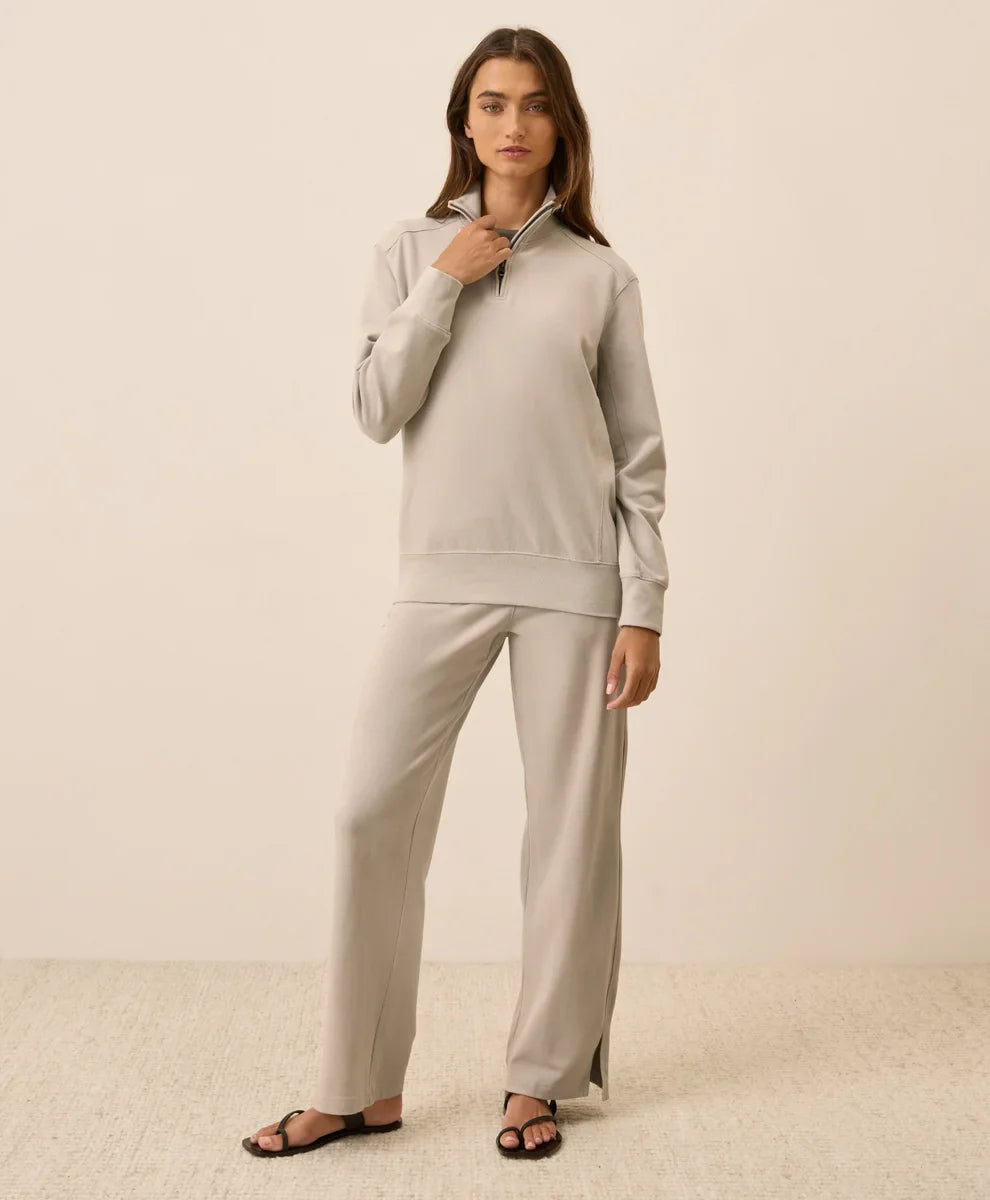 clearance cloudknit quarter zip