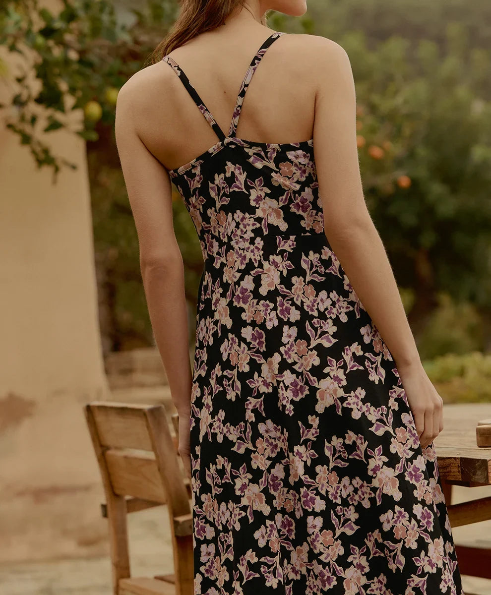 clearance fit & flare midi dress