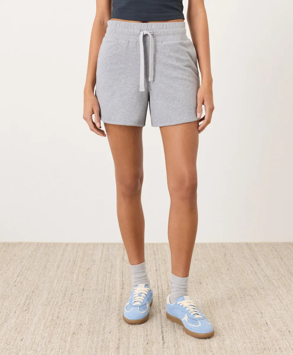clearance cloudknit curved hem short