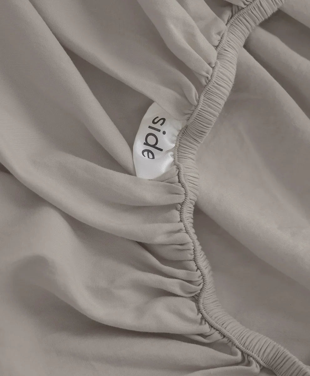 organic room service sateen fitted sheet