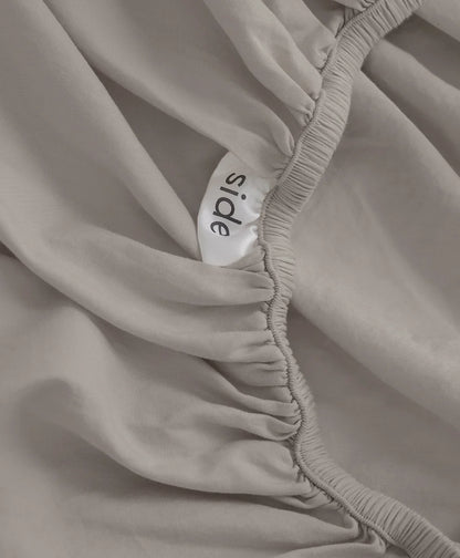 organic room service sateen fitted sheet