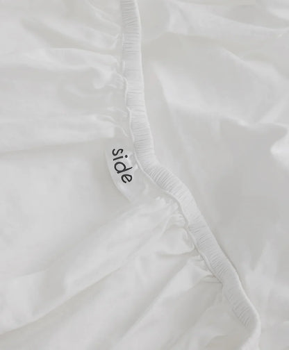 organic room service sateen fitted sheet