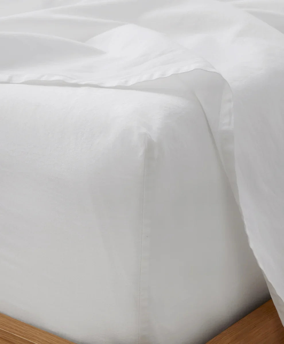 organic room service sateen fitted sheet