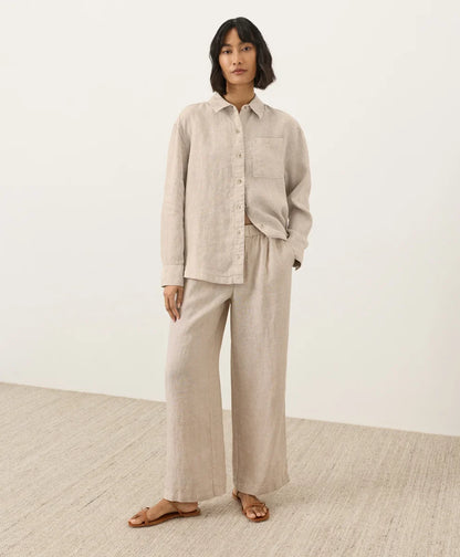 clearance linen easy trouser pant