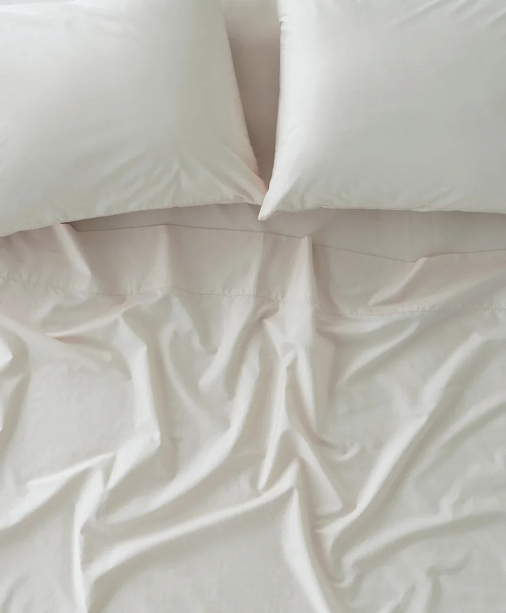 organic cool-air percale flat sheet