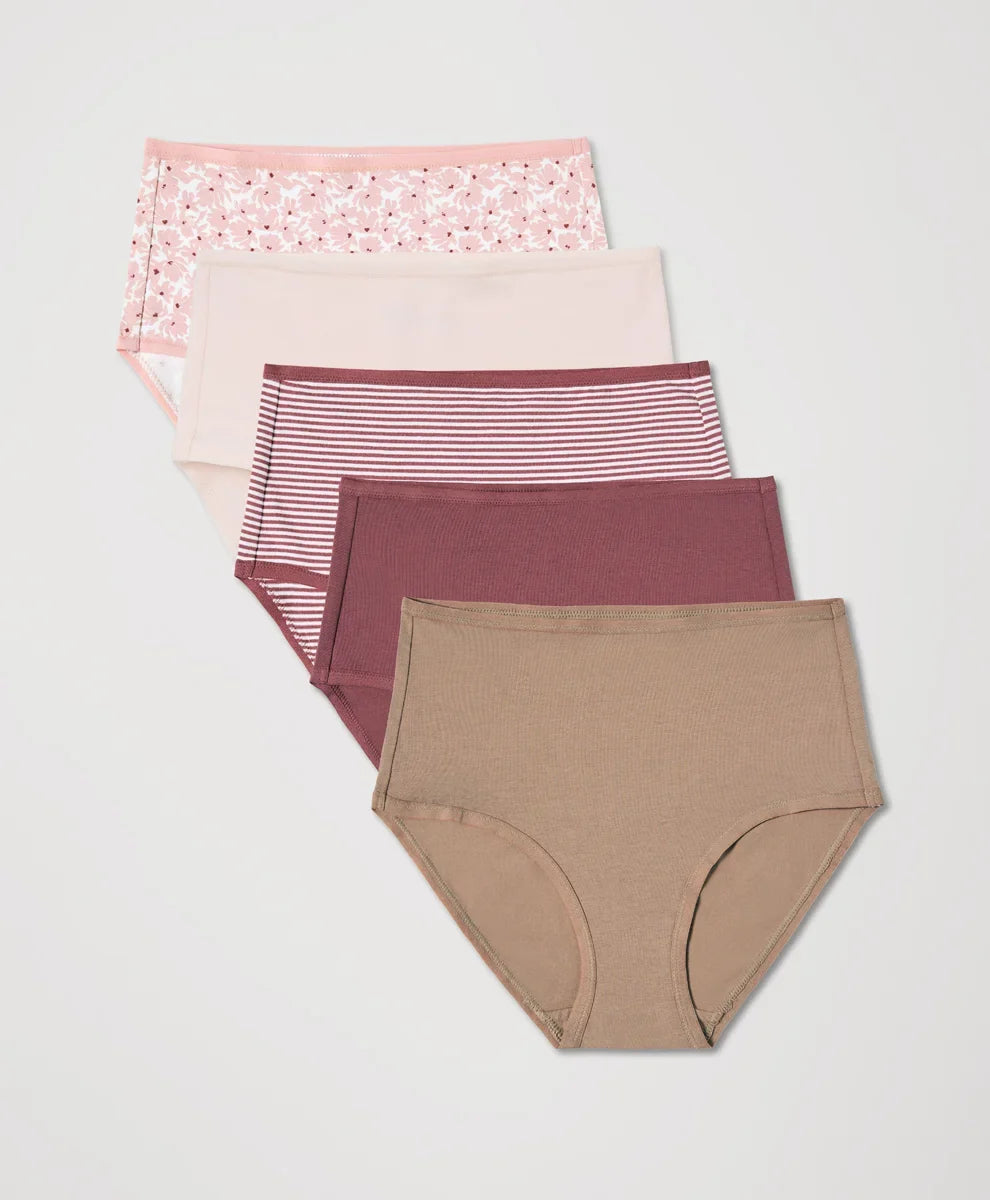 clearance everyday high rise brief 5-pack