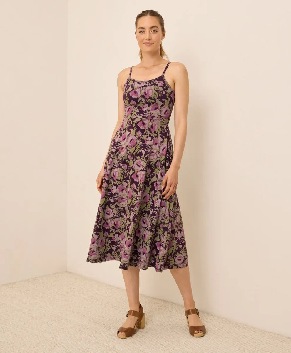 clearance fit & flare midi dress