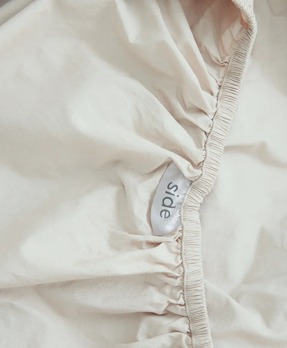 organic cool-air percale fitted sheet
