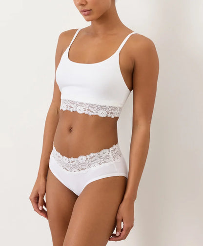 lace modern scoop bralette