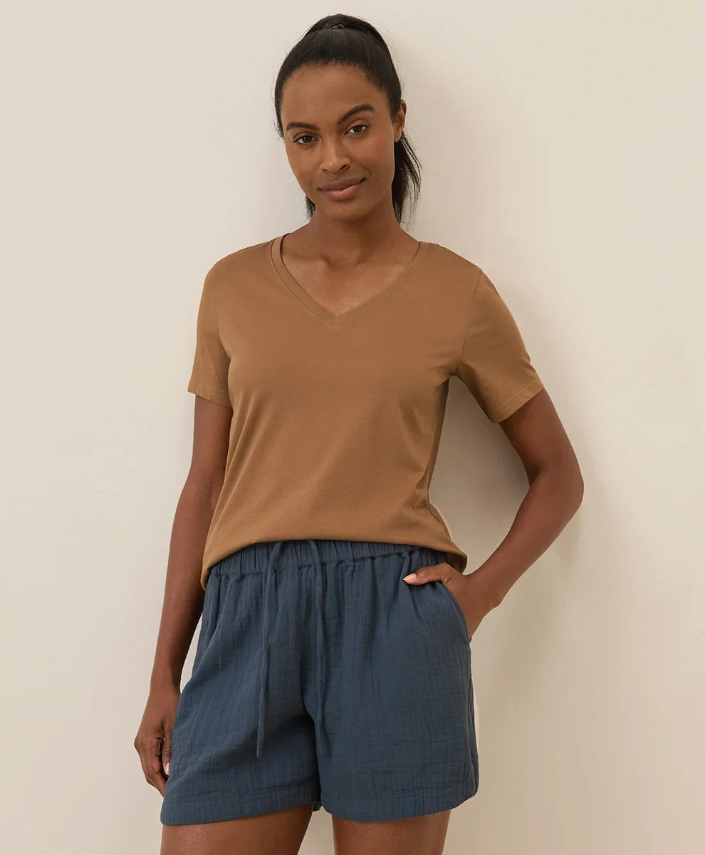 clearance softspun v-neck tee