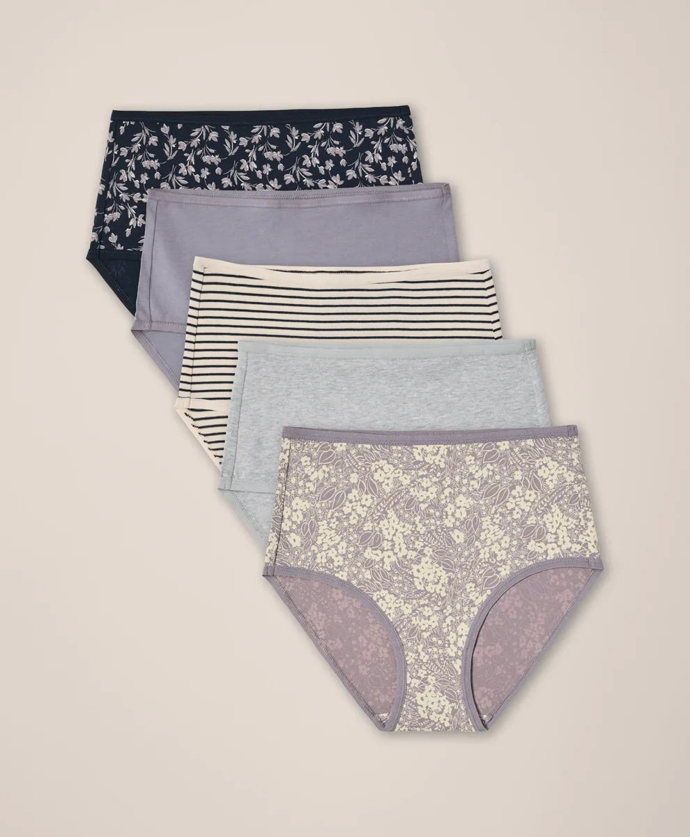 clearance everyday high rise brief 5-pack