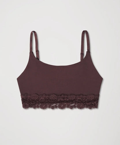 lace modern scoop bralette