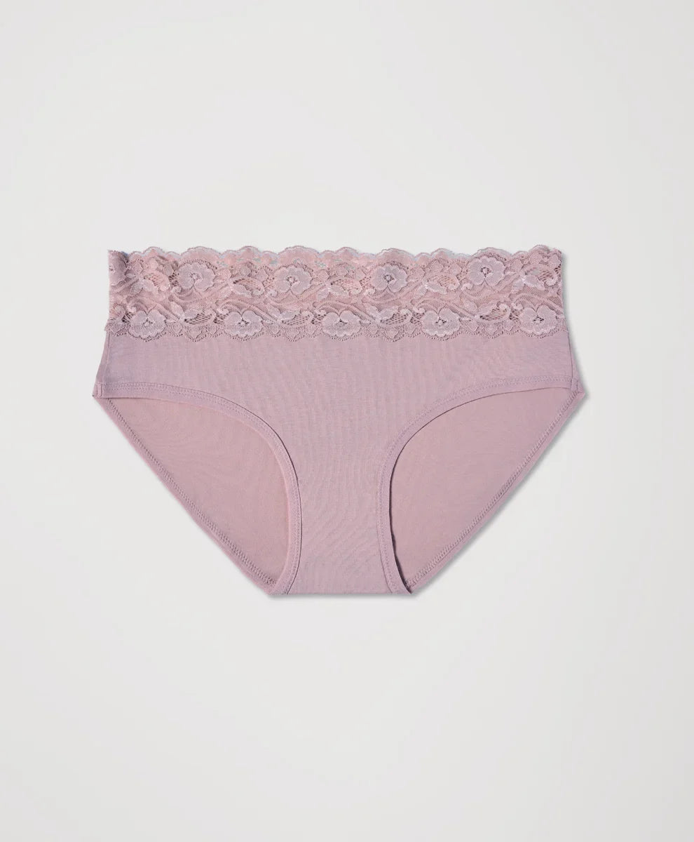 lace waist brief