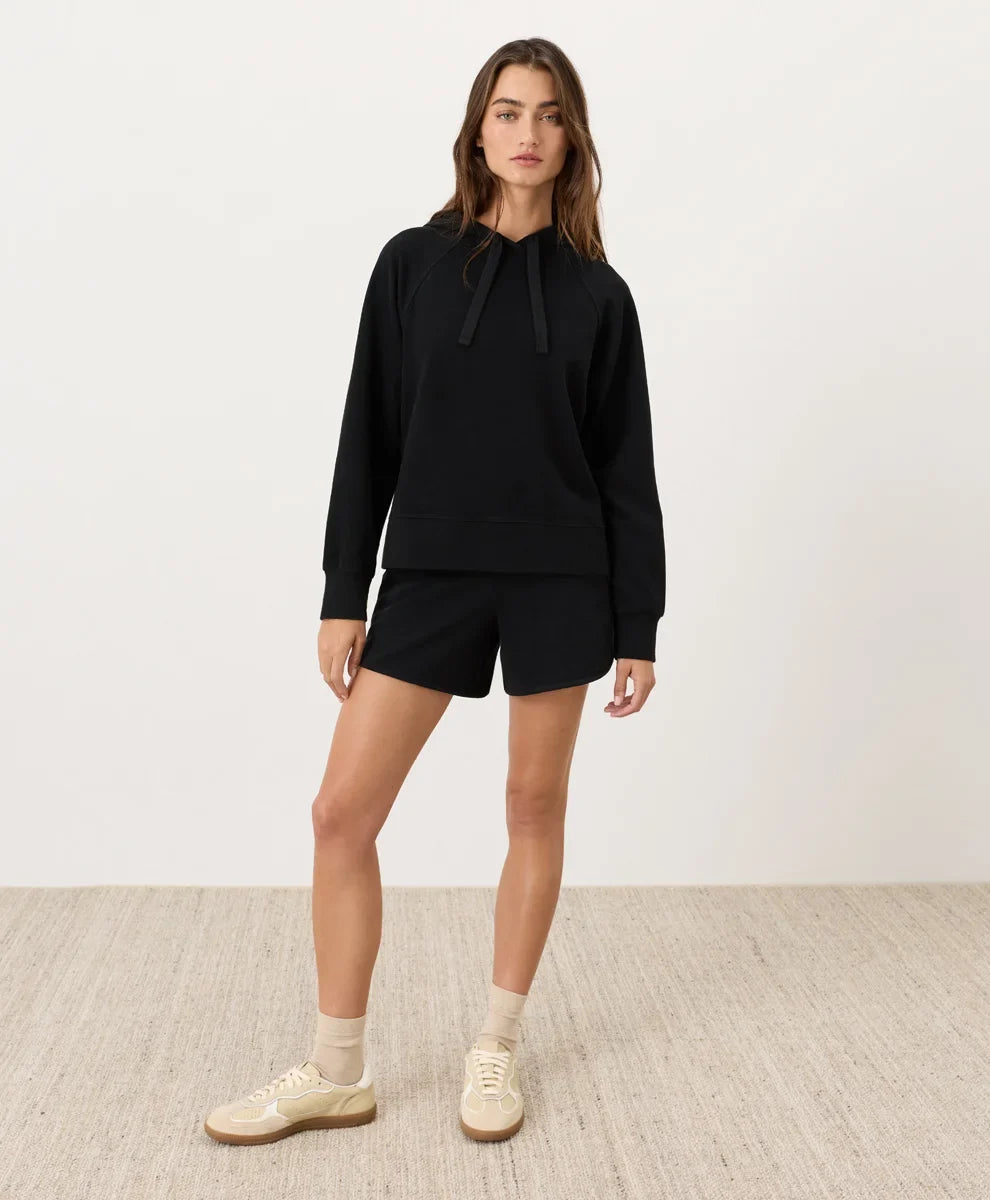 clearance cloudknit curved hem short