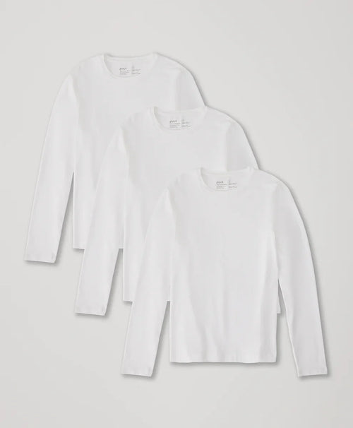 cool stretch long sleeve crew undershirt 3-pack