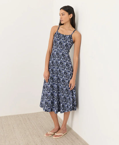 clearance fit & flare midi dress