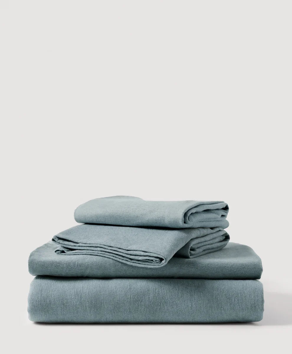 organic favorite tee jersey sheet set