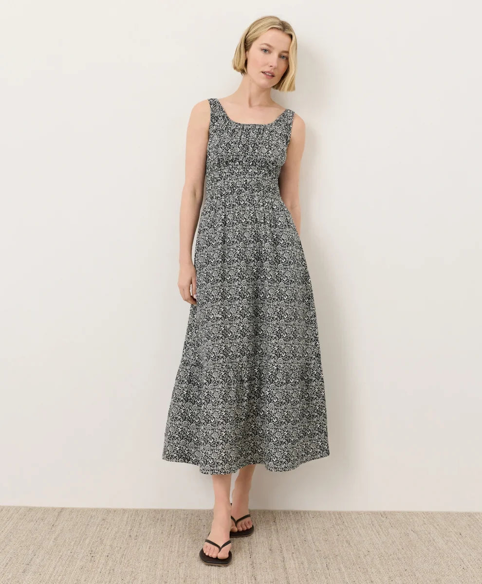 clearance coastal double gauze cami dress