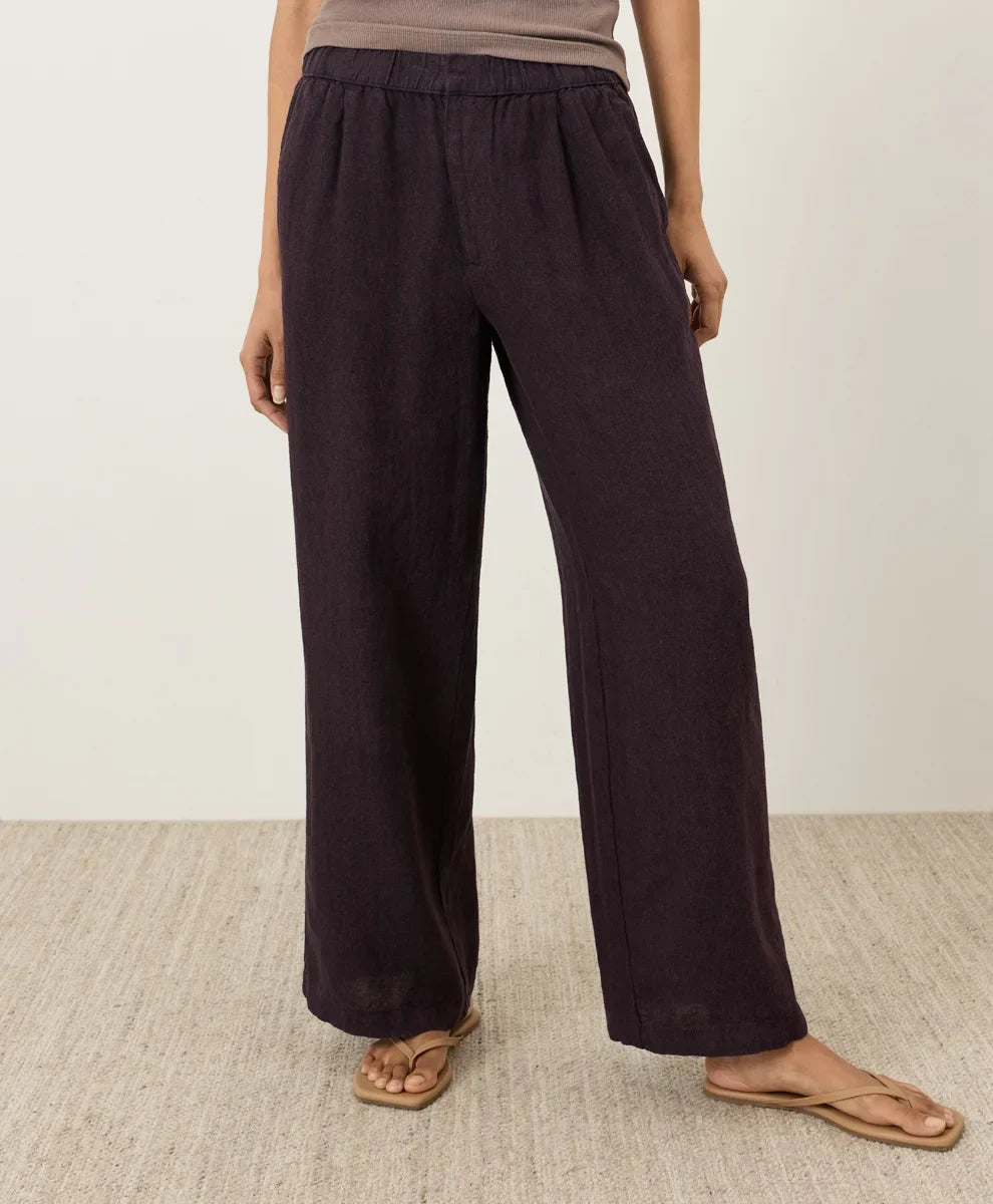 clearance linen easy trouser pant