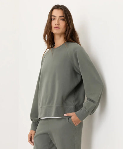 clearance cloudknit raglan crew